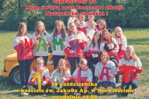 Zaproszenie na koncert Biedronek